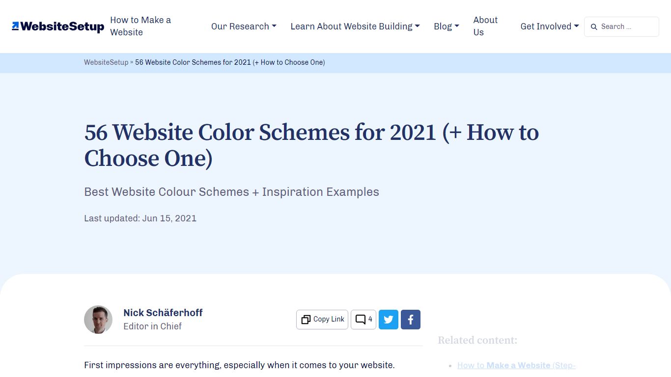 56 Website Color Schemes for 2021 (+ How to Choose One)
